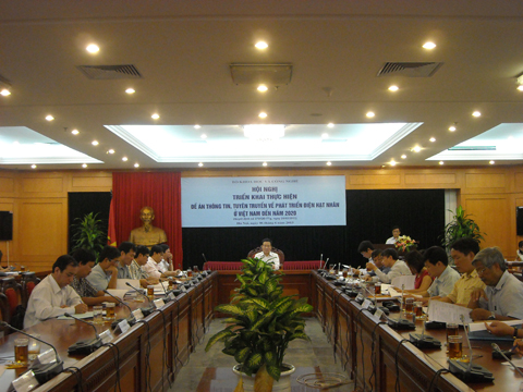 ยกระดับคุณภาพการประชาสัมพันธ์เกี่ยวกับการพัฒนาไฟฟ้านิวเคลียร์ในเวียดนาม